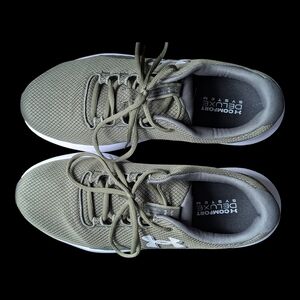 Men's 12EE Under Armour Olive Sneakers